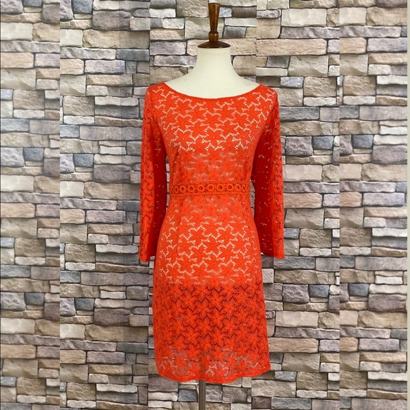 Laundry By Shelli Segal Dresses & Skirts - Laundry By Shelli Segal Floral Lace Evening Dress